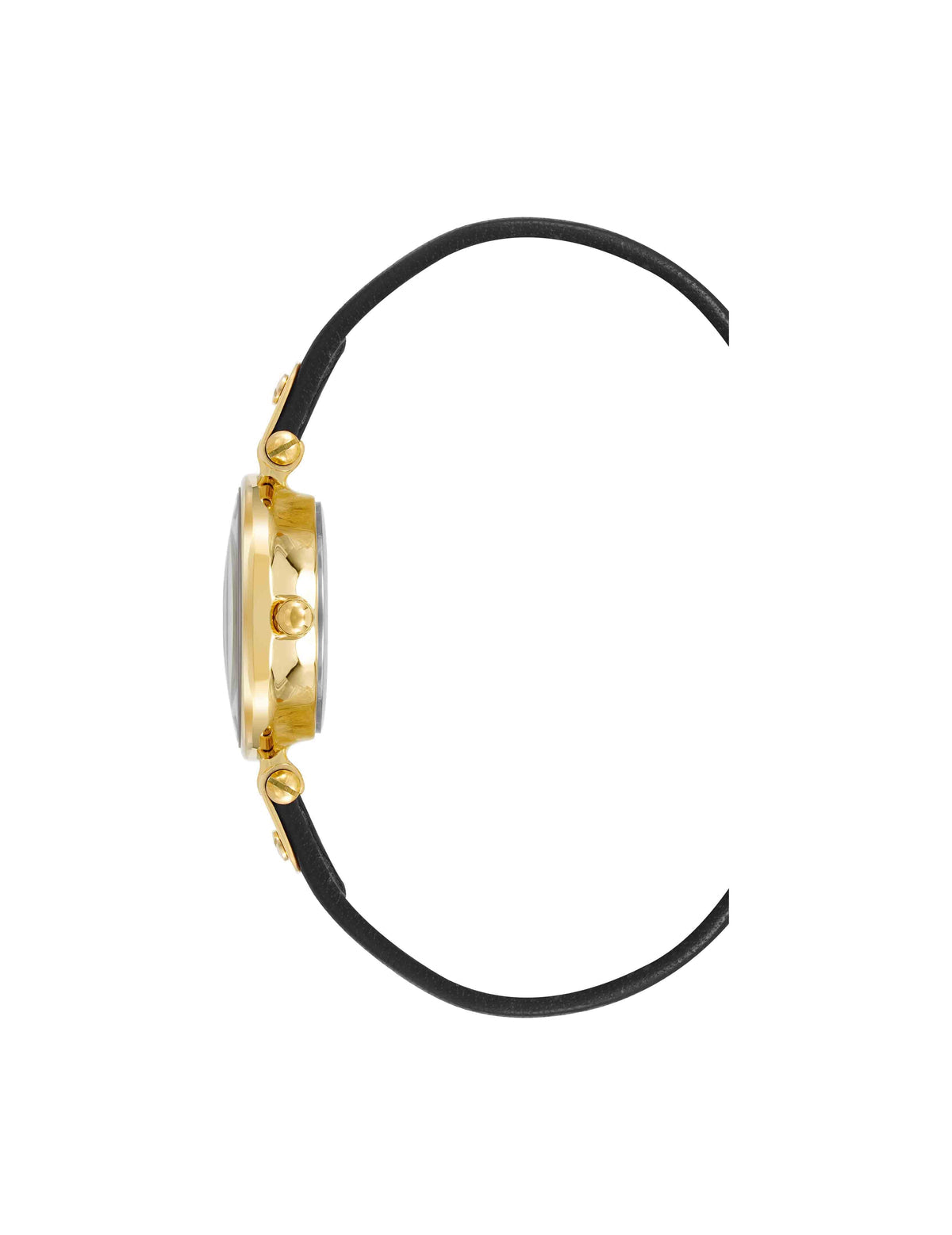 Montre essentielle à bracelet en cuir