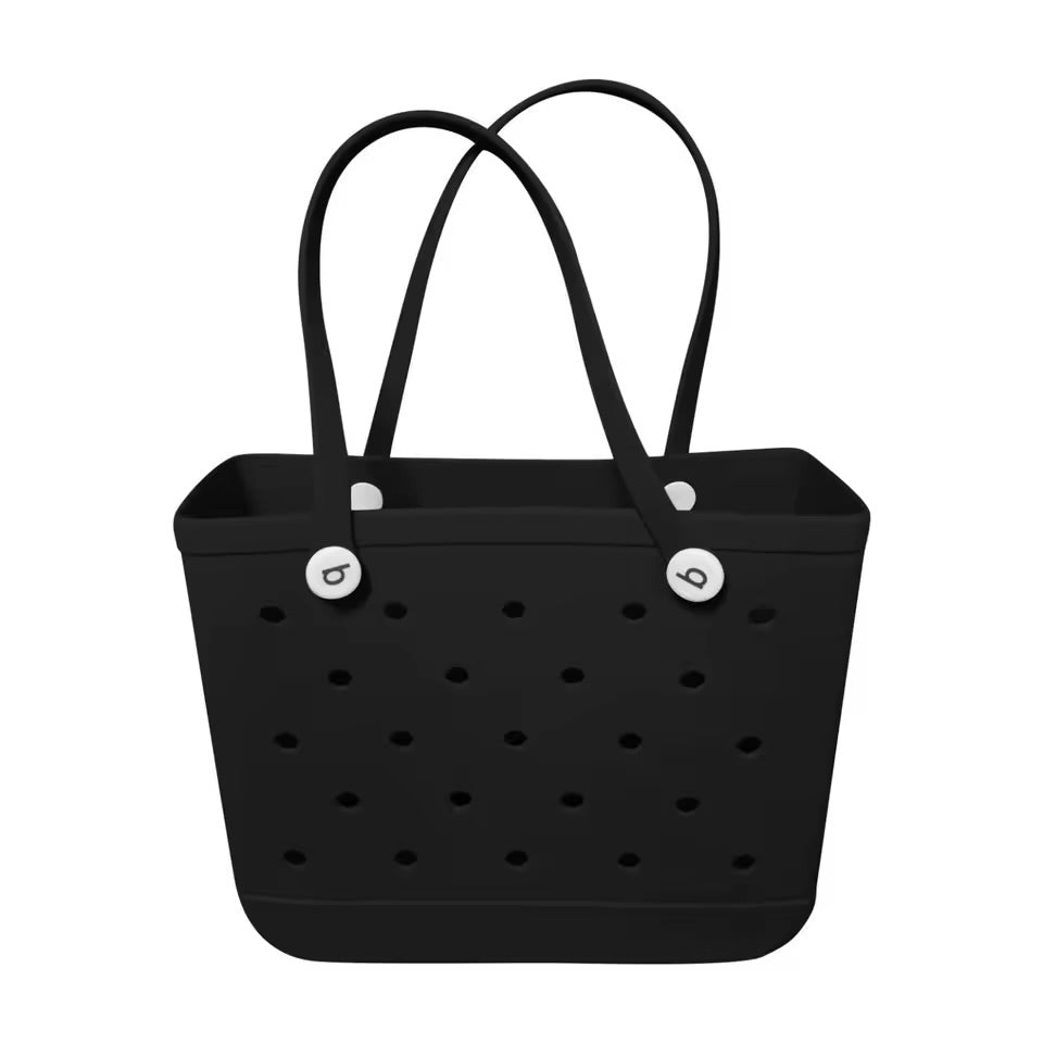 Sac de Plage Extra Large EVA Imperméable - Panier de Rangement Pique-Nique - Sac à Main Femme - Sac Fourre-Tout Jelly Bag