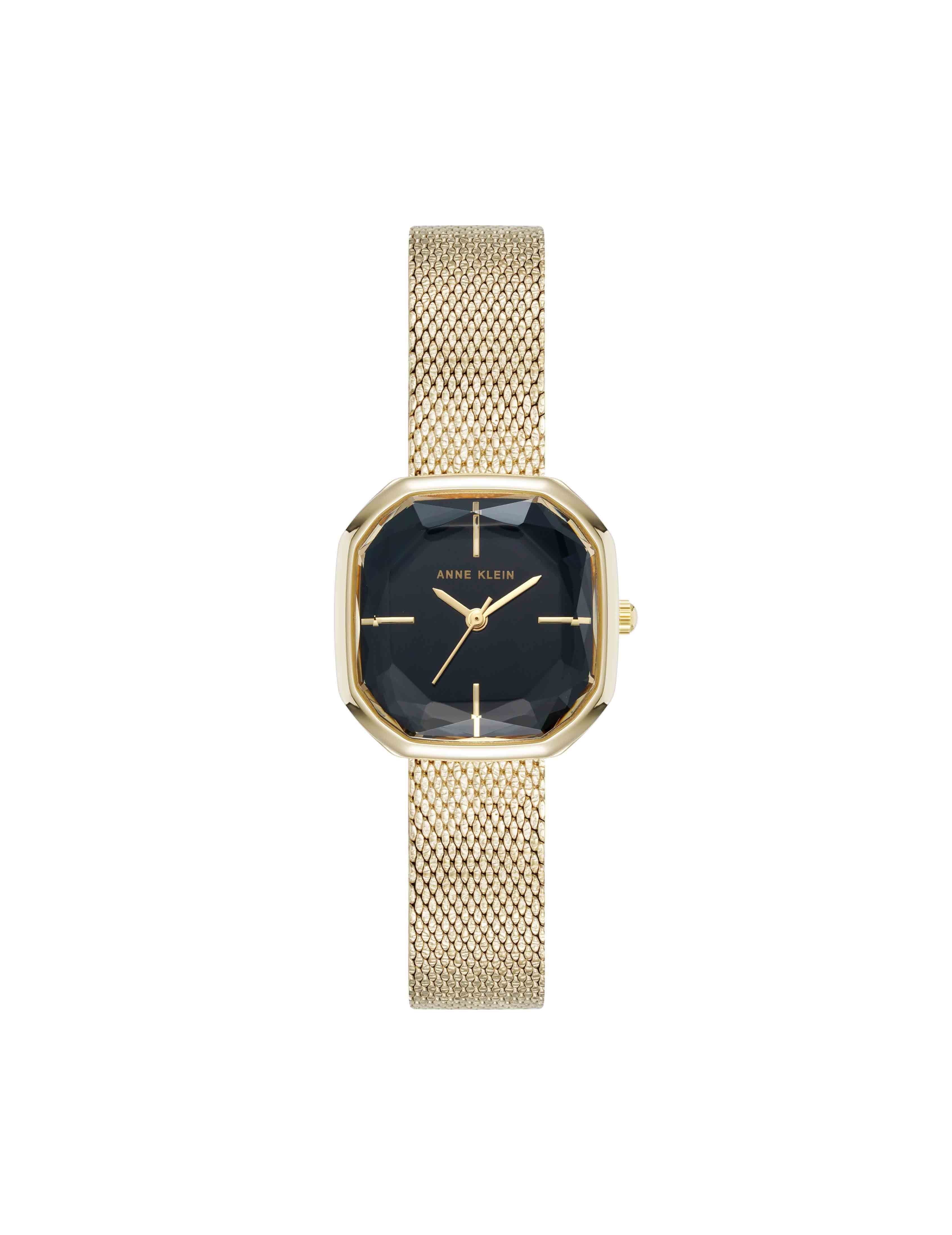 Estate Octagonal Stainless Steel Mesh Watch