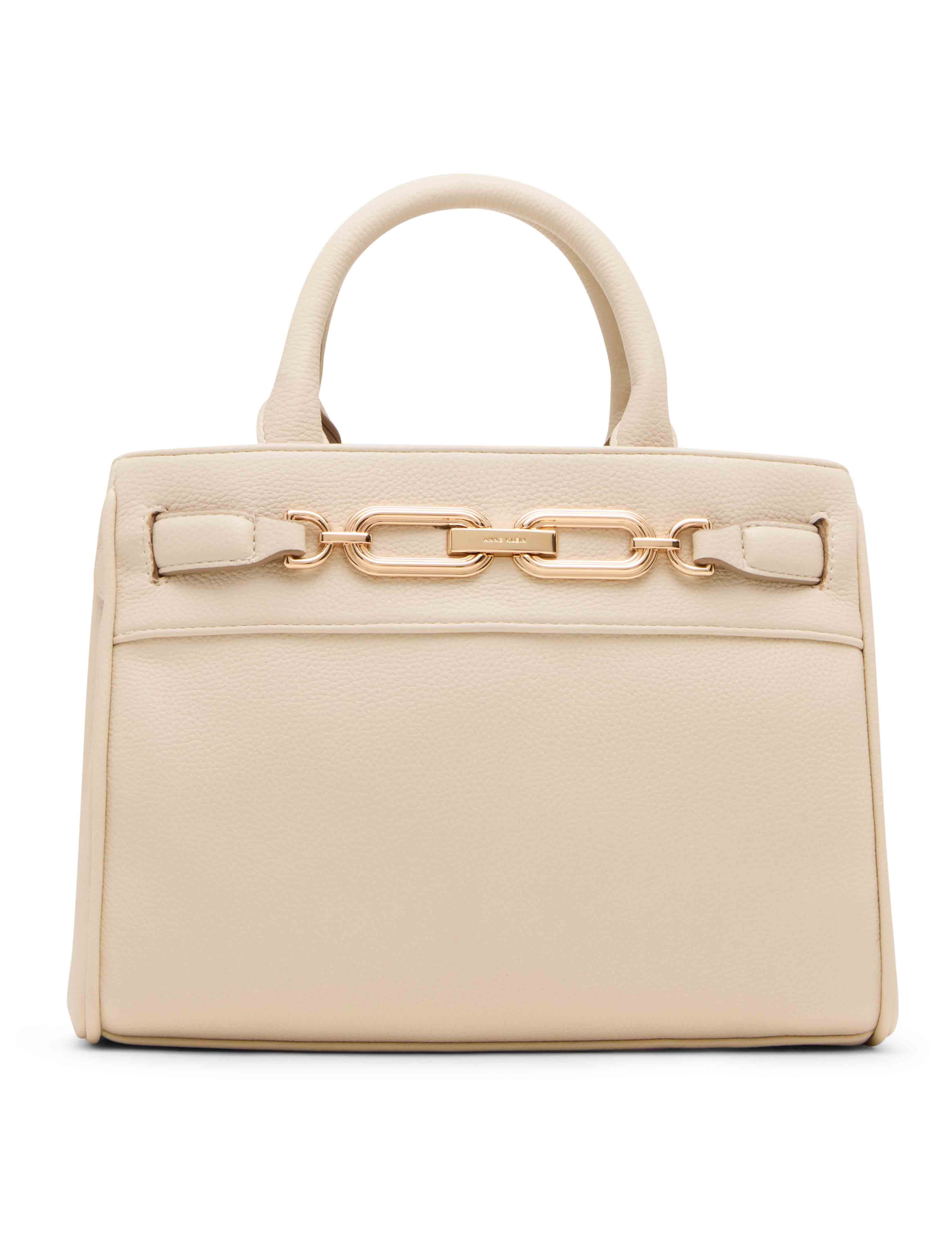 Midi Chain Satchel with Convertible Strap