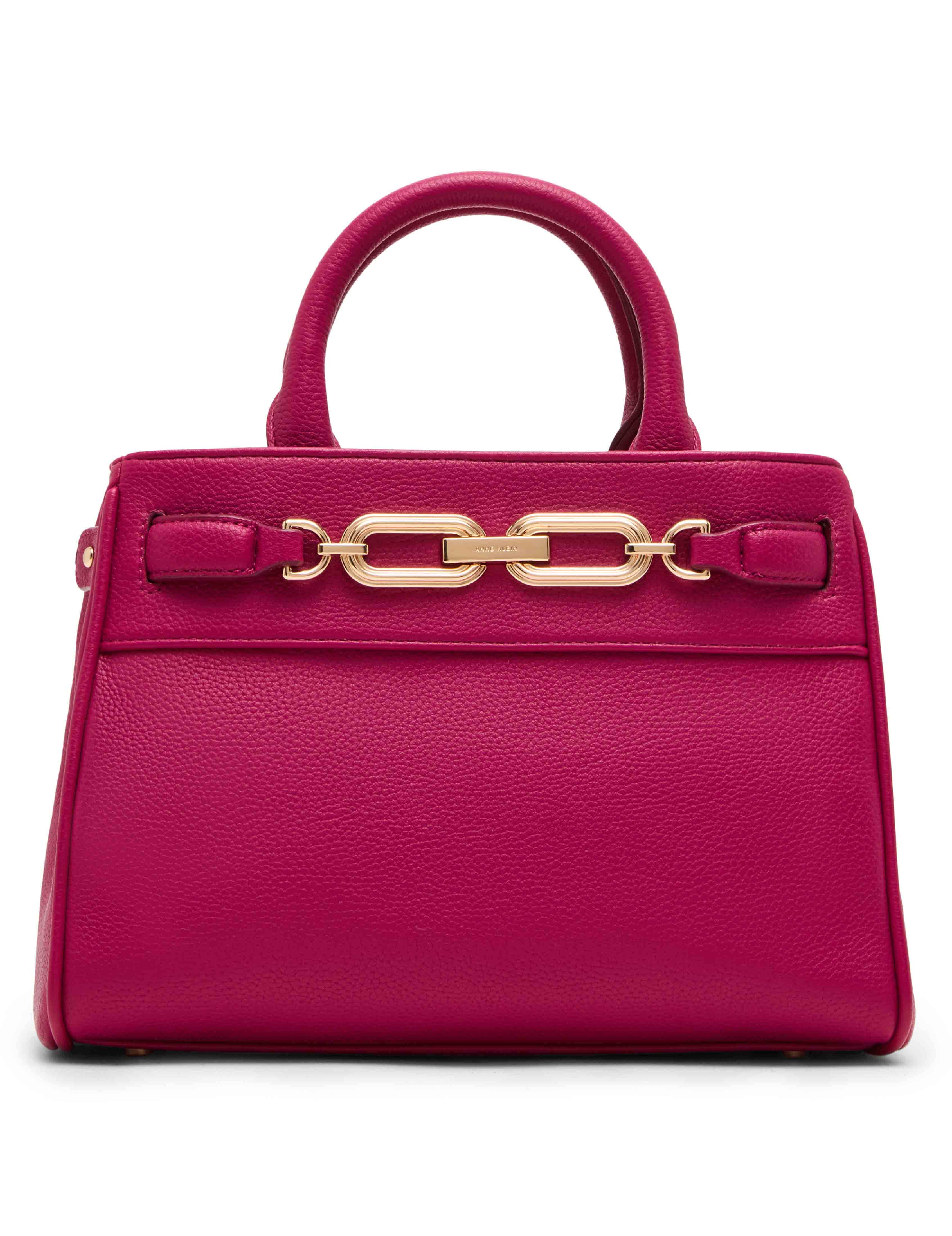 Midi Chain Satchel with Convertible Strap
