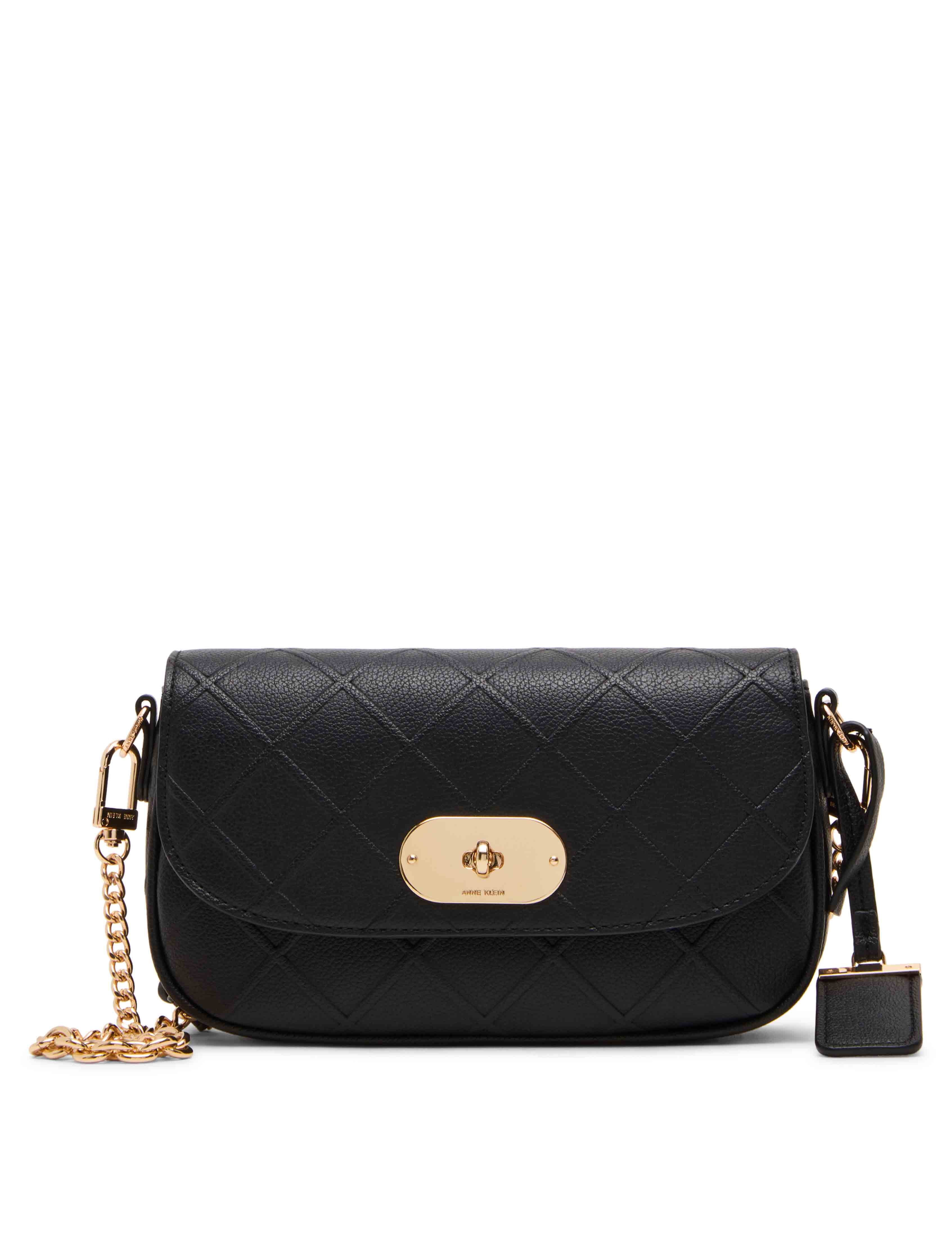 Emboss Saddle with Varigated Chain Strap