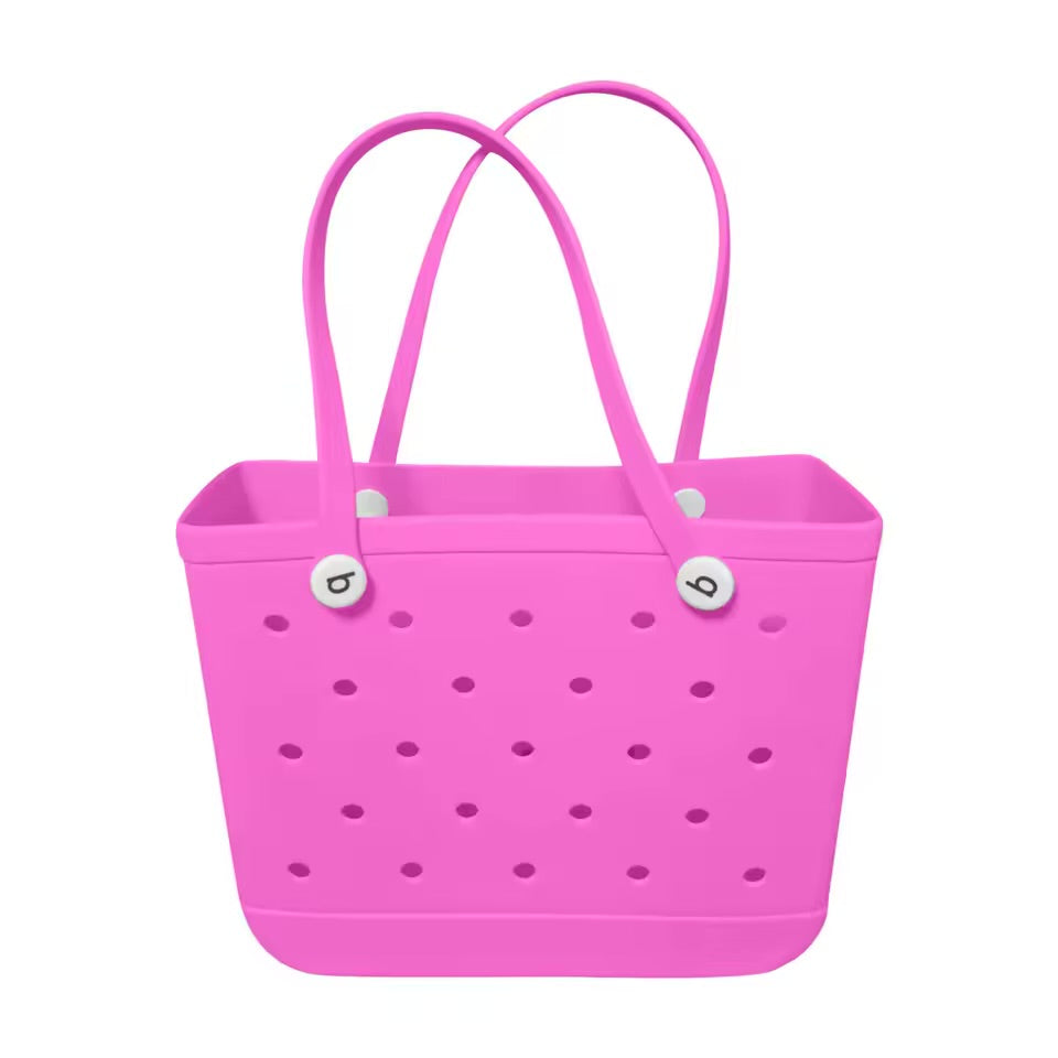 Sac de Plage Extra Large EVA Imperméable - Panier de Rangement Pique-Nique - Sac à Main Femme - Sac Fourre-Tout Jelly Bag