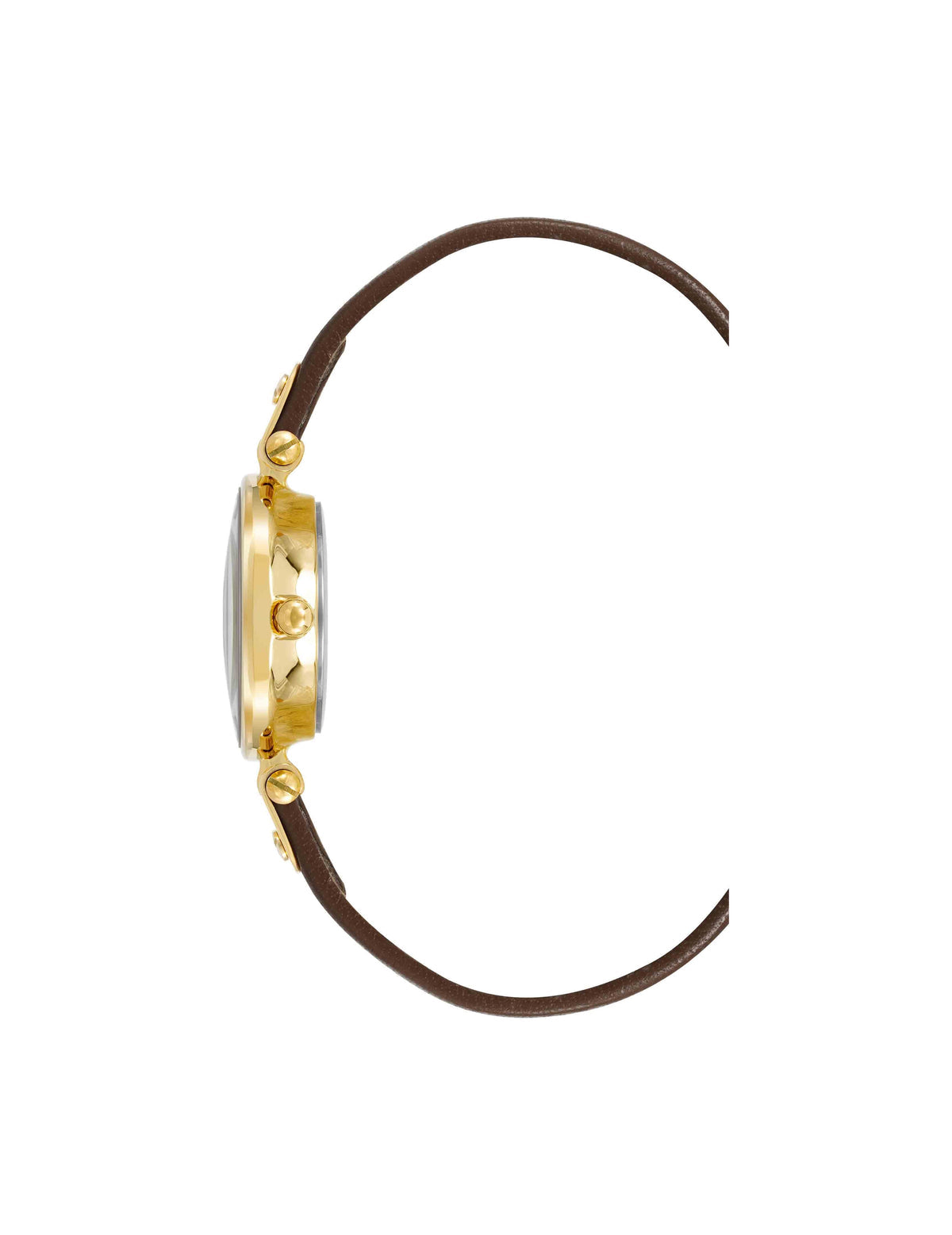 Montre essentielle à bracelet en cuir