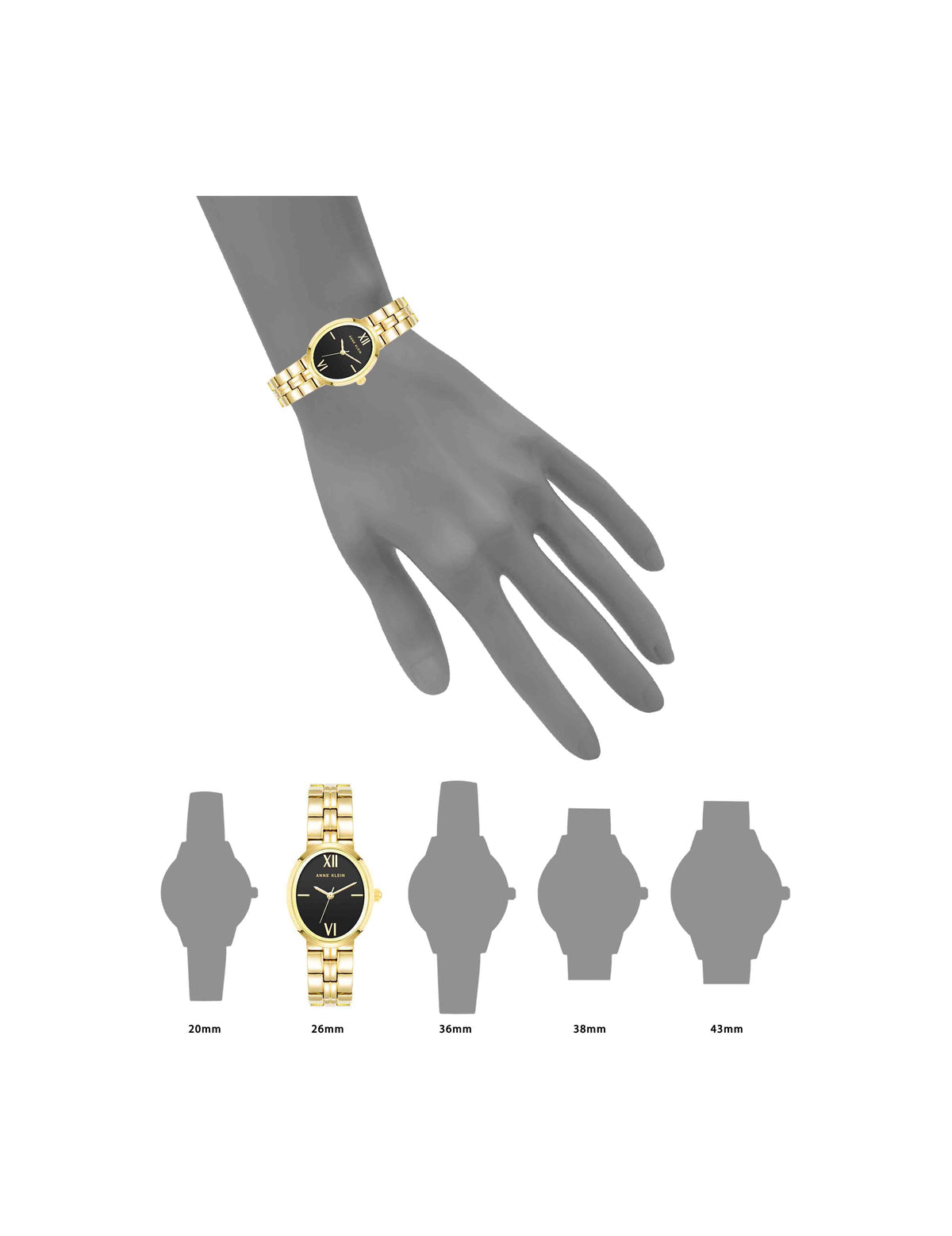 Minimalist Oval Case Watch